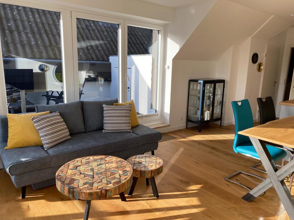 Beach House II - Penthousewohnung In Bestlage Mit Sonniger Dachterrasse Und Top Meerblick Harrislee Kültér fotó