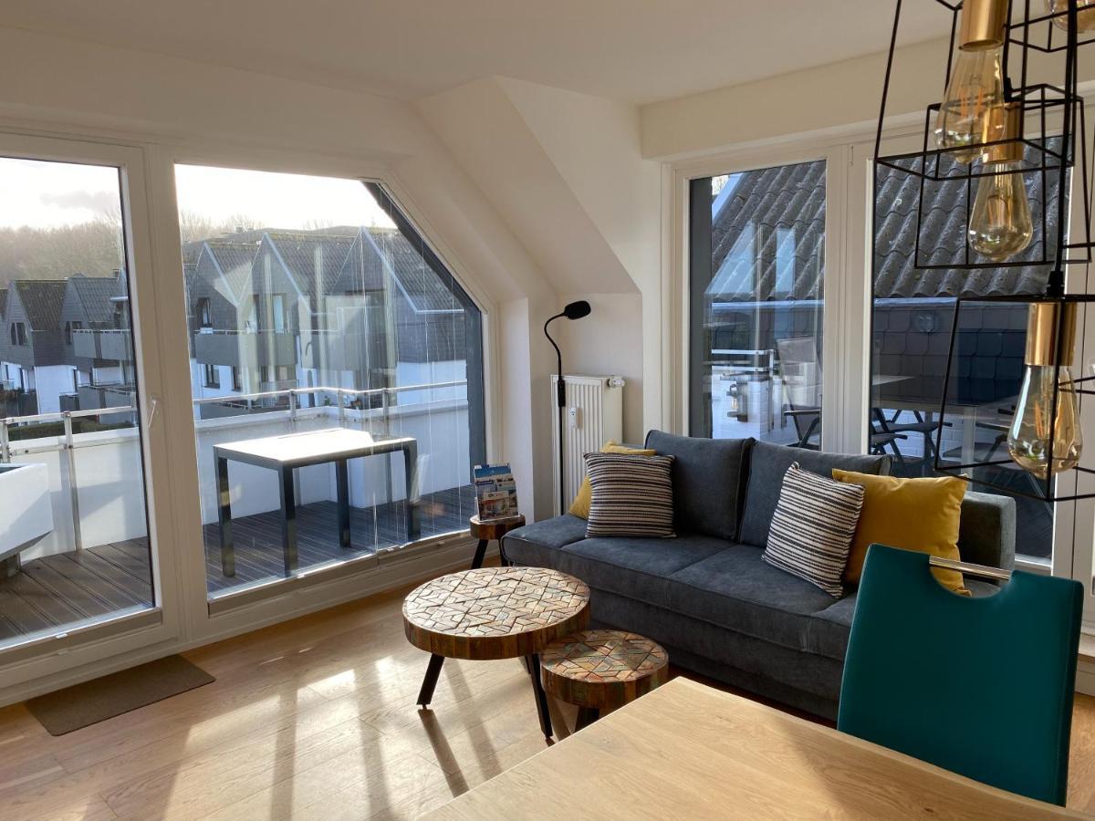 Beach House II - Penthousewohnung In Bestlage Mit Sonniger Dachterrasse Und Top Meerblick Harrislee Kültér fotó