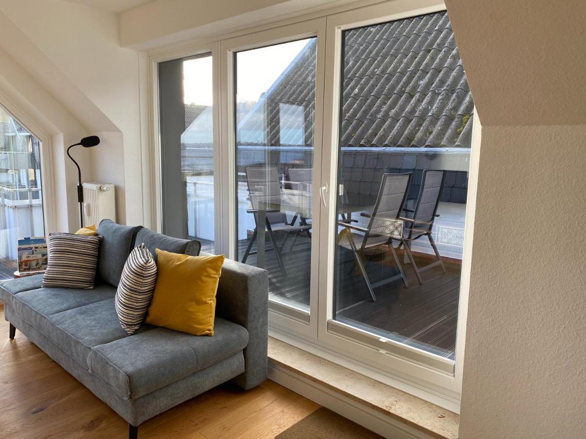 Beach House II - Penthousewohnung In Bestlage Mit Sonniger Dachterrasse Und Top Meerblick Harrislee Kültér fotó
